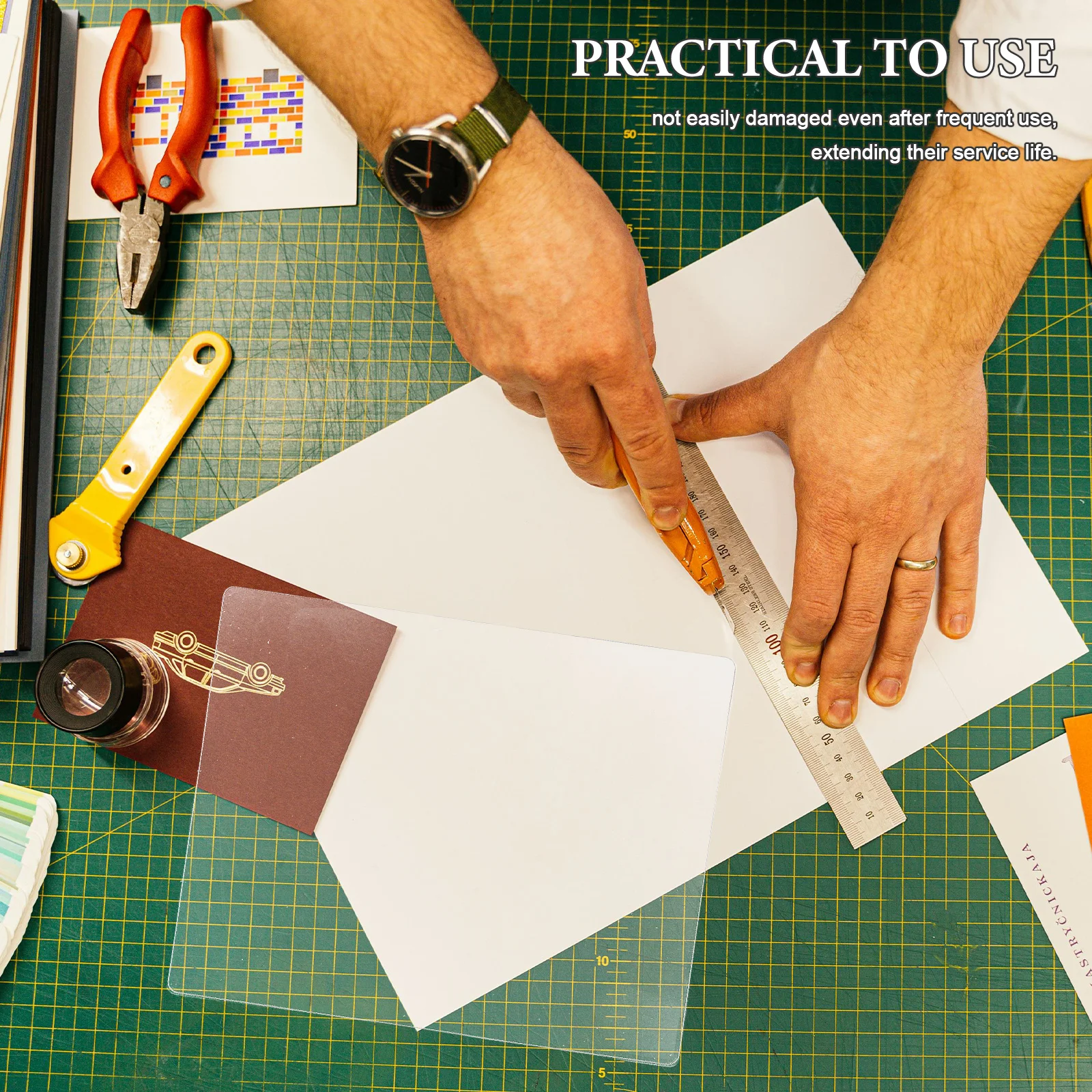 Gel Druk Monoprinting Printplaat 8X10 Inch A4-formaat Non-stick Herbruikbare Art Transfer Blok Voor Diy ambachten Gel