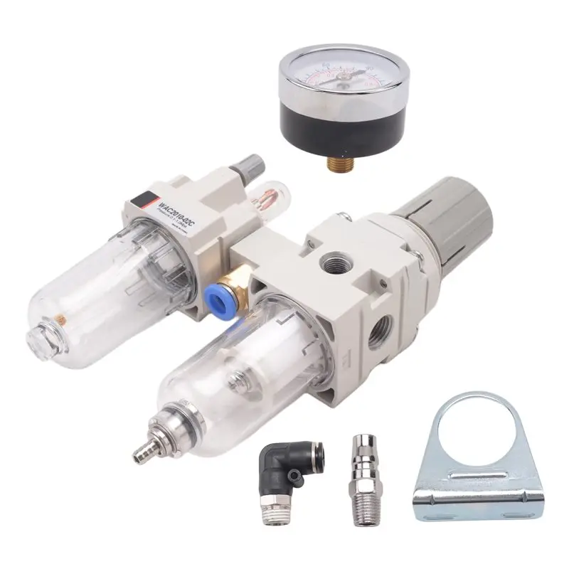 

Air Filter Lubricator Combination Tire Raking Machine With Pressure Regulating Valve Tyre Changer Accessories-N32R