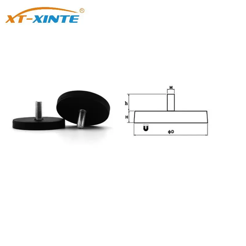 1xMagnetic Base D55mm Car Roof LED Light Holder Bracket Mount for Truck Auto Off-road Spotlight Camera Sucker Magnet Accessories