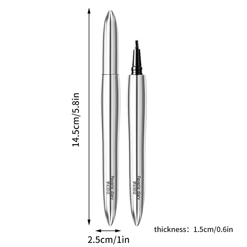 リキッドアイブロウペン,つけまつげアイライナー,ヘアラインペンシル,防水,ナチュラル,ワイルド,ビューティーアイ,2フォーク