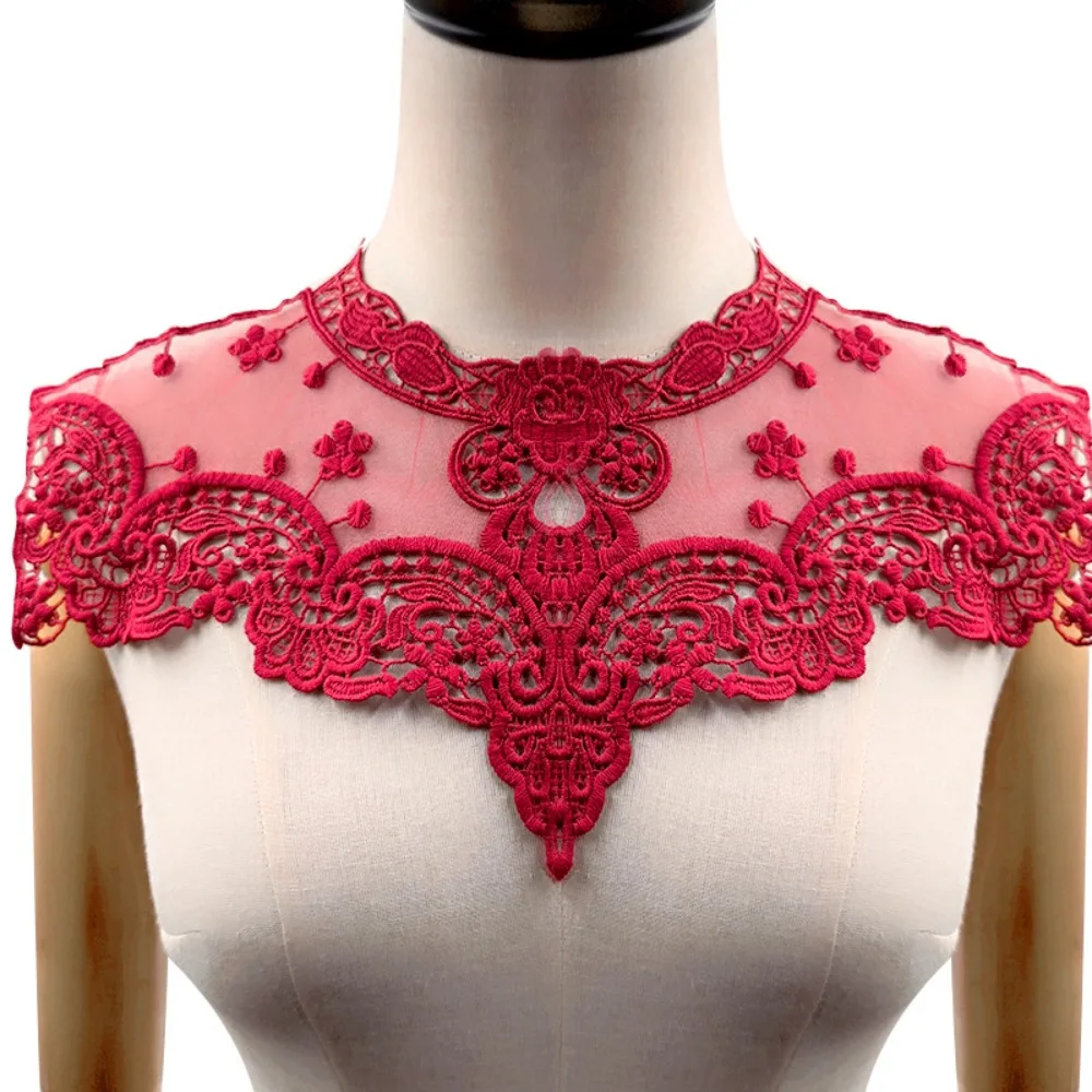 Lace Hollow Sunscreen Shawl Embroidered Bikini Cover Bandana Foulard Sun Protection Shawl Outwear Shoulder Sunscreen Shawl Wrap
