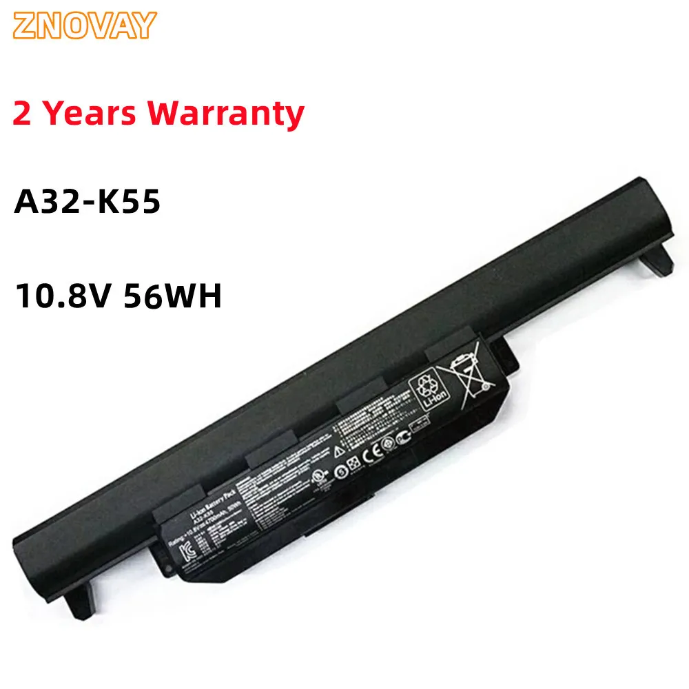 

A32-K55 10.8V 56WH Laptop Battery for ASUS X45 X45A X45C X45V X45U X55 X55A X55C X55U X55V X75 X75A X75V X75VD U57 U57A U57VD