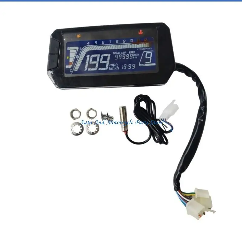 

P9FD Strong Motorcycle LCD Displa Instrument Cluster for weather Conditions