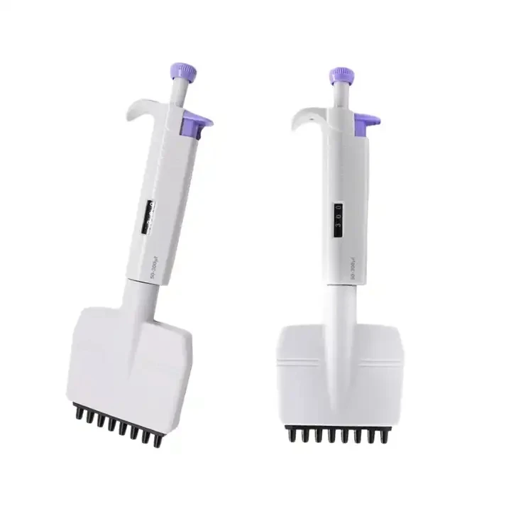 Laboratory Multichannel Pipett Multichannel Pipette 8 channel Adjustable Transferpette Full Autoclavable Pipette