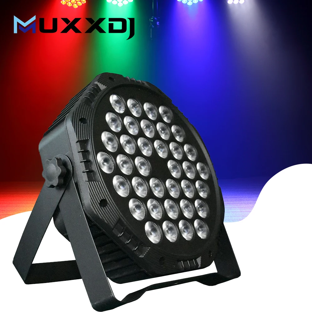 

MUXXDJ 36 RGB светодиодные номинальные фонари, сценический эффект освещения, свет для DJ, дискотеки, вечеринки, праздника, клуба, свадьбы, аудитория
