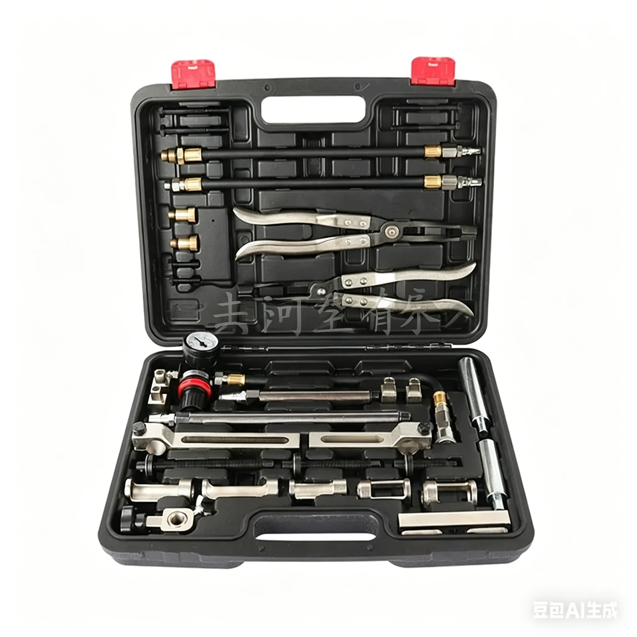 Cylinder Head Service Set Tool Kit Valve Spring Compressor Removal Installer Replacement valve oil seal tool
