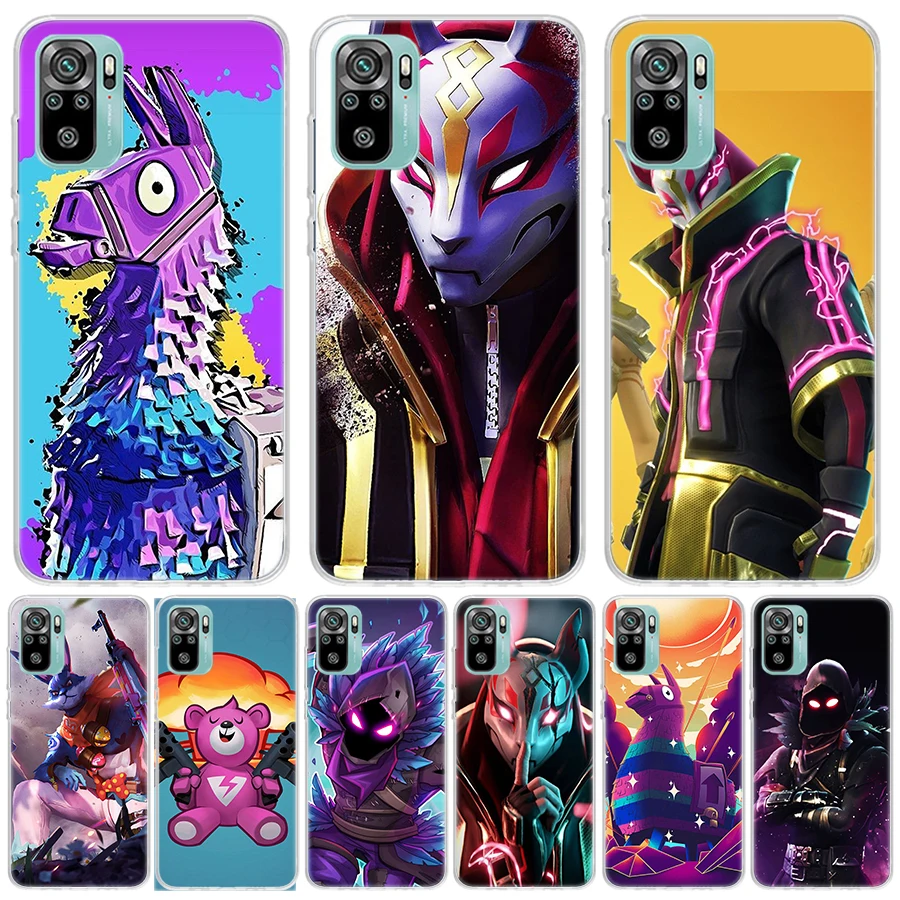 Чехол для телефона Game Battle-Royales для Xiaomi Redmi Note 10 9T 9S 9 8 Pro 8T 7 5 Mi 12T 11T 10T 9T 12 11 Lite, чехол Fundas