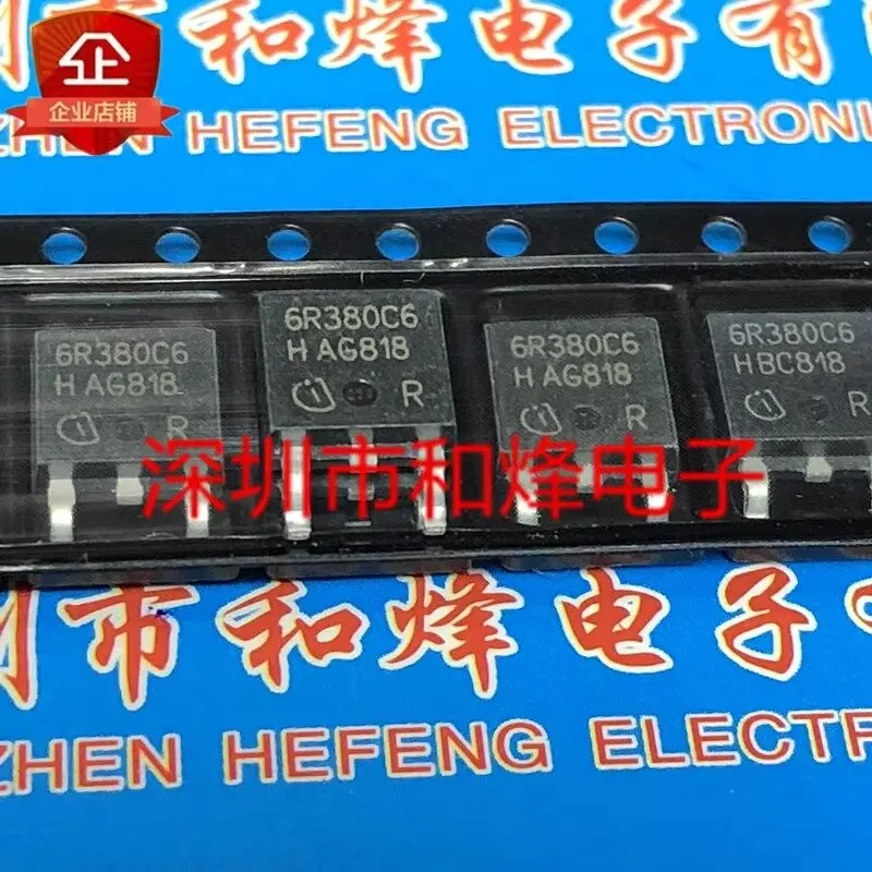 5PCS 6R380C6 IPD60R380C6 TO-252 650V 30A Brand new in stock, can be purchased directly from Shenzhen Huangcheng Electronics