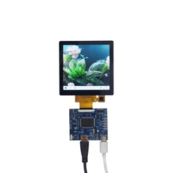 Écran LCD carré avec carte de pilote HDMI, 4 pouces, 480x480 TFT