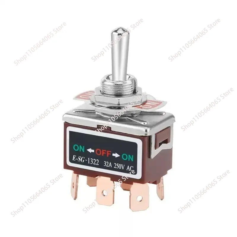 10PCS joystick toggle switch, 2nd gear, 1021T button switch, 3-pin button switch