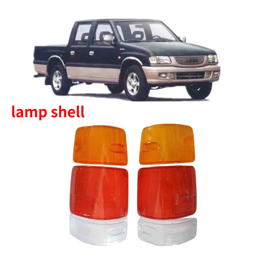 3 Pieces Rear Lamp Cover for Isuzu Pickup 1991-1996 1992 Tail Light Cover for Holden Rodeo TF TFR Truck Left or Right Side