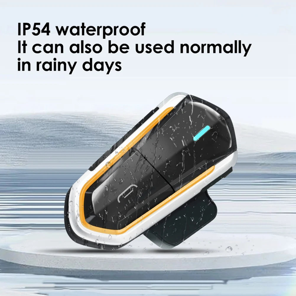 

*X07A Водонепроницаемая Bluetooth-гарнитура 5.0 с шумоподавлением для шлема для мотокросса на открытом воздухе