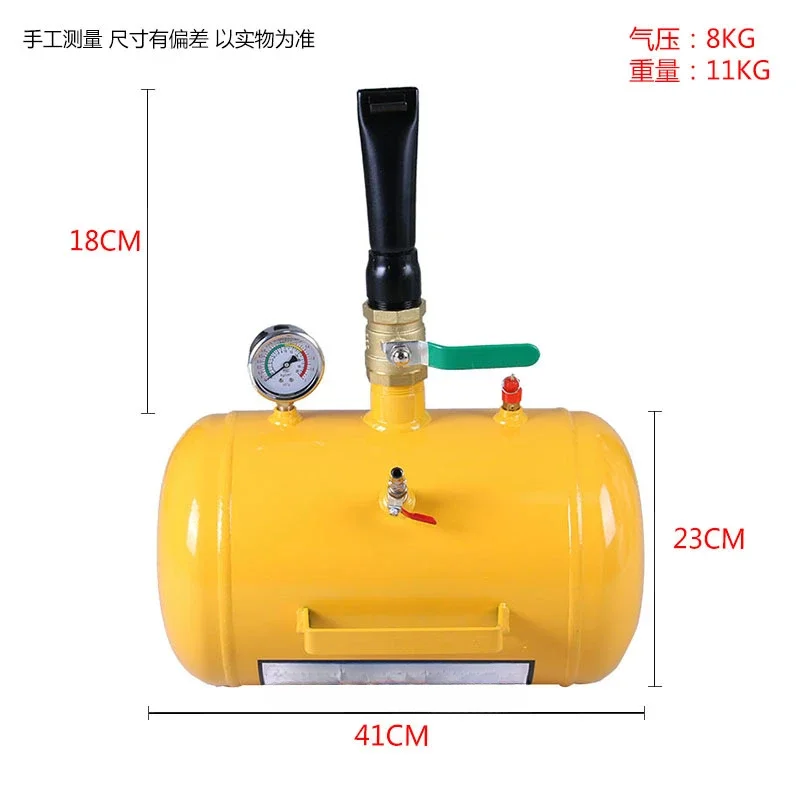 Big Tire Vacuum Tire Burst Sealer Burst Sealer Tire Repair Fast Inflation Burst Charge, Vacuum Fast Inflation Cylinder