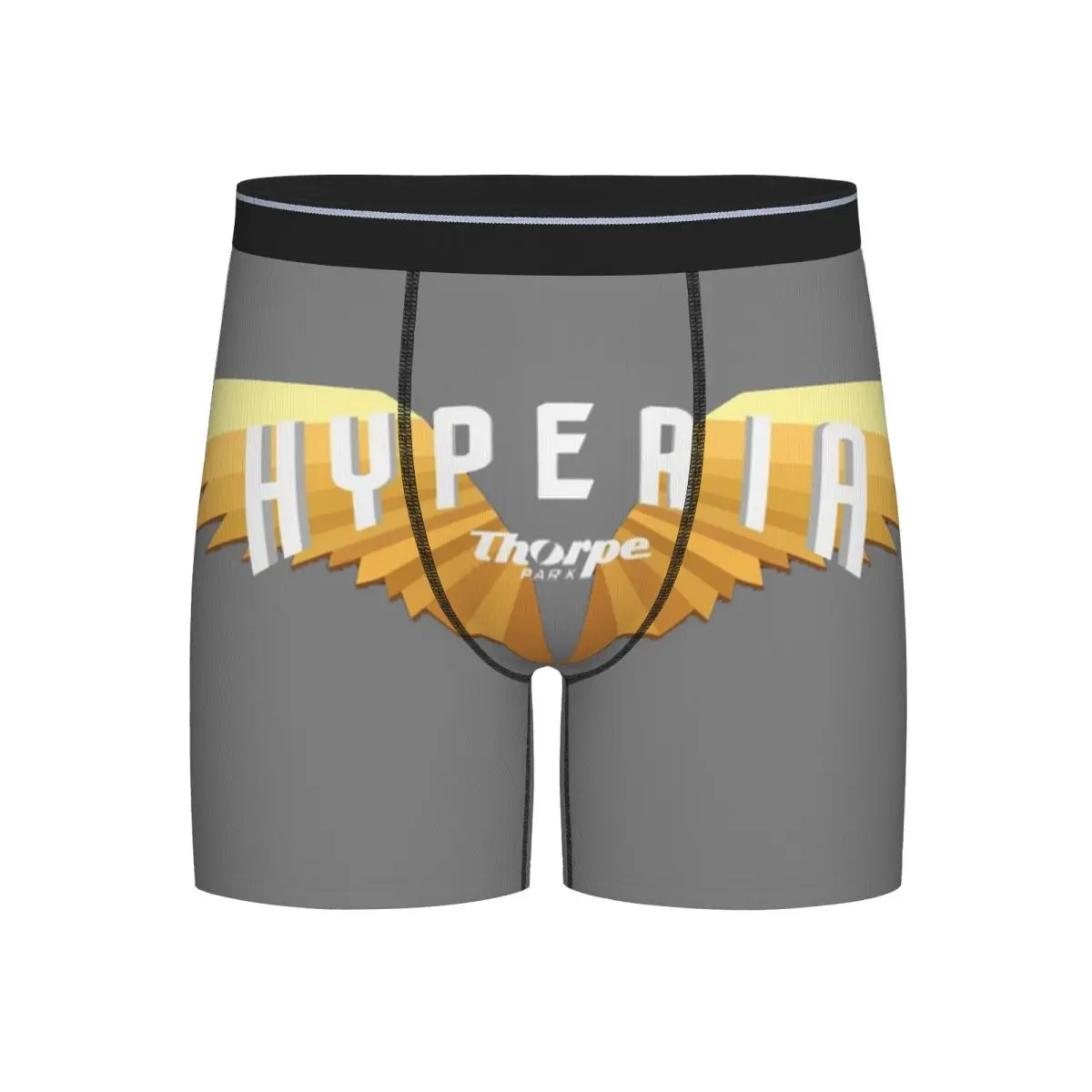 

Long Boxer Underpants Shorts Hyperia Thorpe Park Logo Panties Men Comfortable Underwear for Homme Man Boyfriend Gift