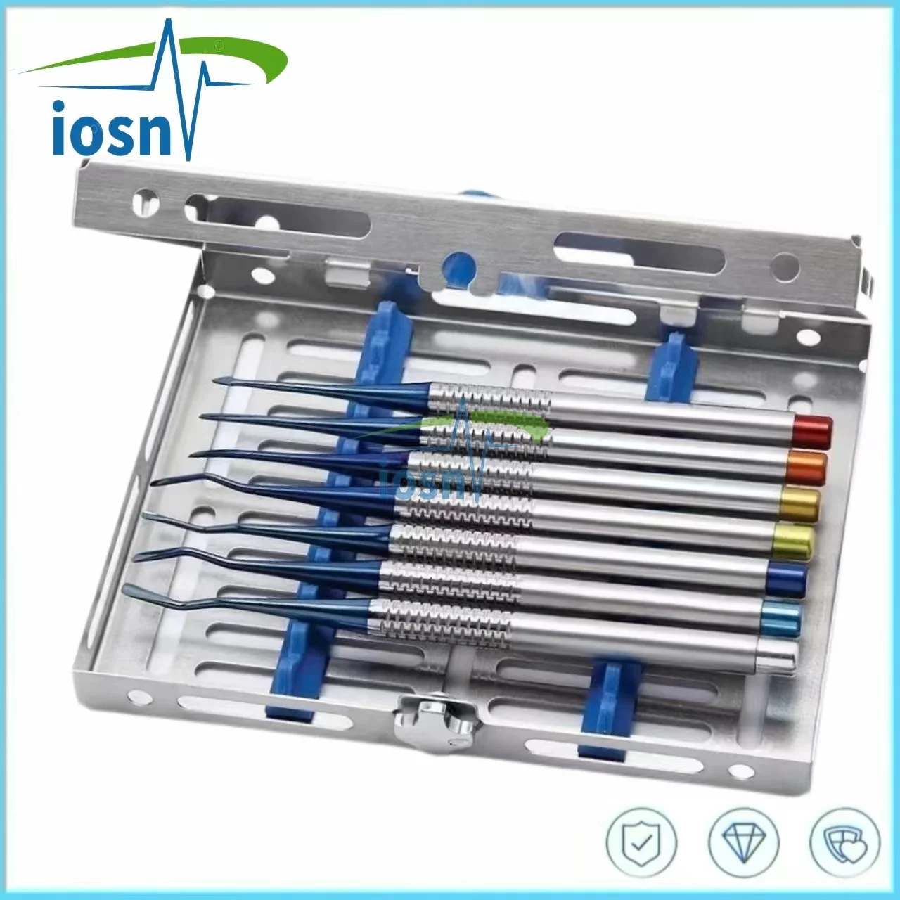 

Dental Implant Luxating Root Tooth Elevator Knife Extraction Dentist Instruments German Nickel titanium Stainless Equipment