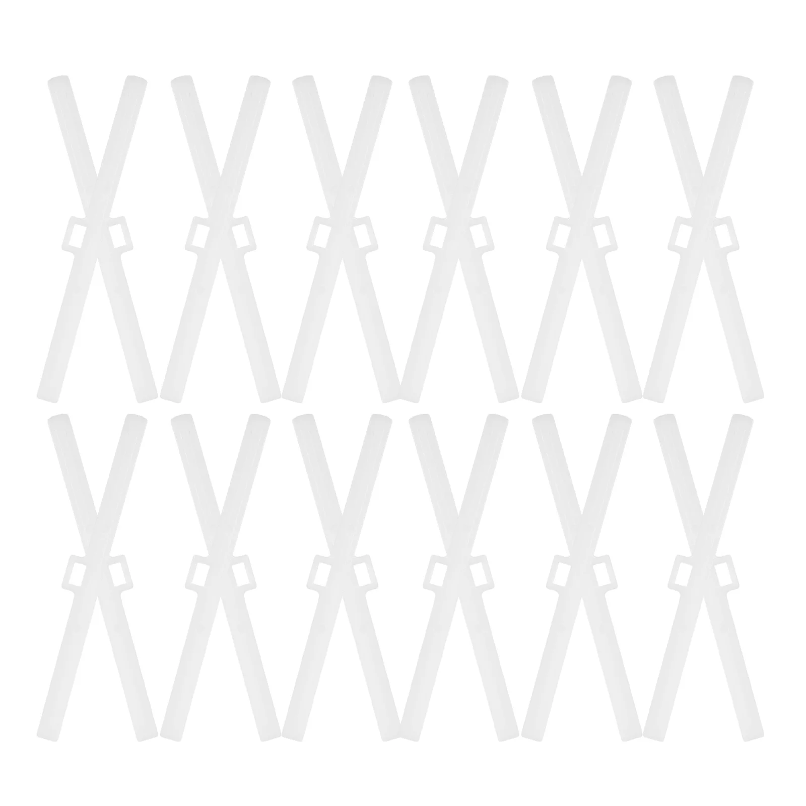 

30 Pcs Hanging Curtain Piece Vertical Blinds Accessory Plastic Replacement Slats