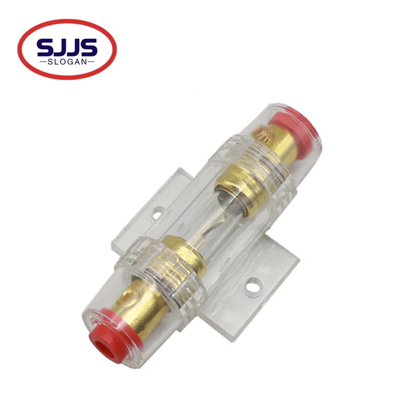 10A 15A -100A DC 12V Car Audio Refit Fuse Holder Gauge Car Stereo Audio Circuit Breaker Inline Fuse for Cars Vehicle Automobiles