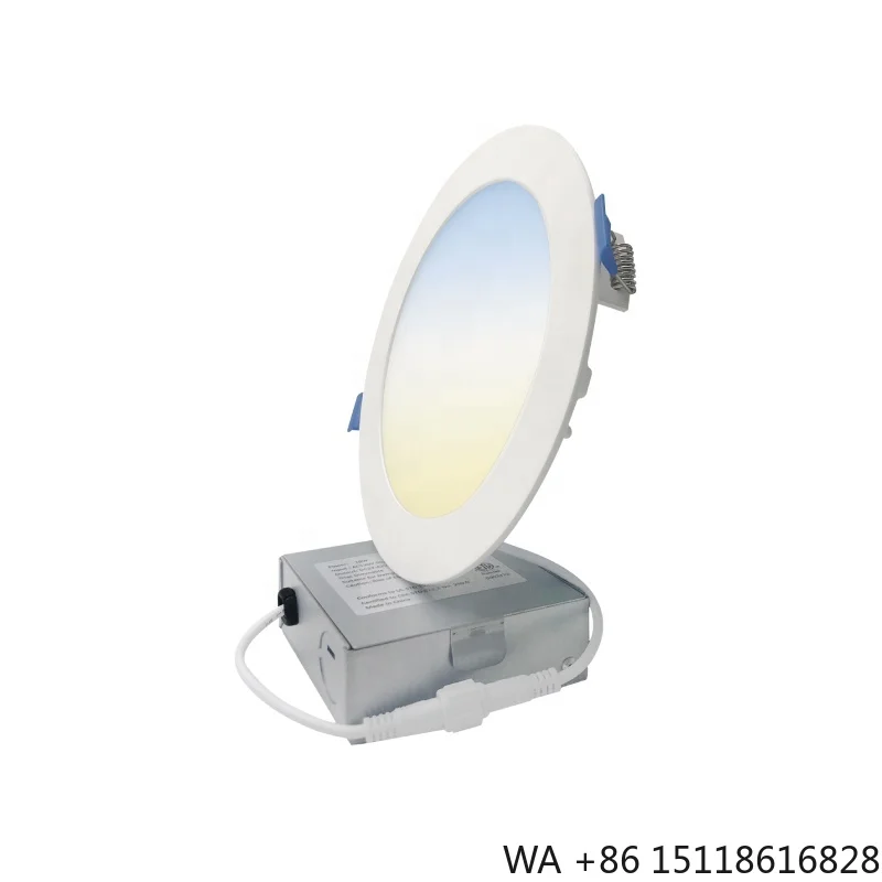 Widely 6inch 12W Dimmable Slim Panel Downlight Triac Dimmable Recessed Light