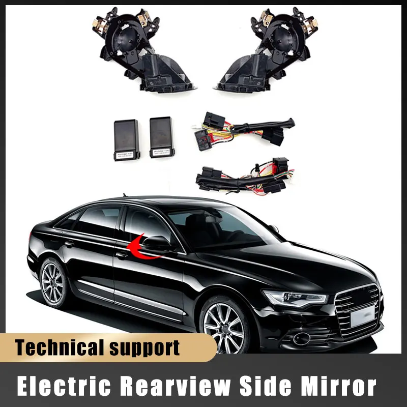 

For Audi A6 2019-2023 Auto Intelligent Automatic Car Electric Rearview Side Mirror Folding System Kit Module