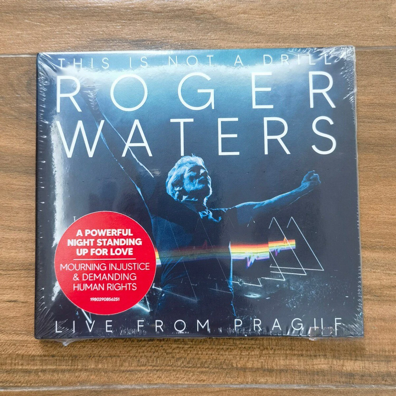 

Roger Waters This Is Not A Drill Live From Prague Progressive Rock Audio CD Clear Digital Sound Collectible for Fans Home Decor