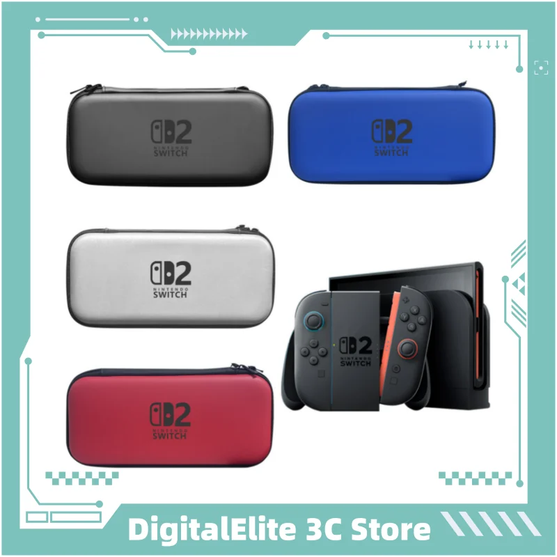 

2025 New Model Switch 2 Storage Bag Eva Protective Case For Switch 2 Game Console Hard Accessory Pouch For Game Console