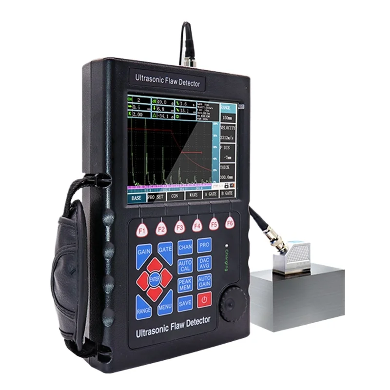 

Цифровой ультразвуковой дефектоскоп 0 ~ 120 дБ, NDT измеритель дефектов, зонд для металлических трещин, сварных швов, поры, песочные отверстия, складная инспекционная сигнализация