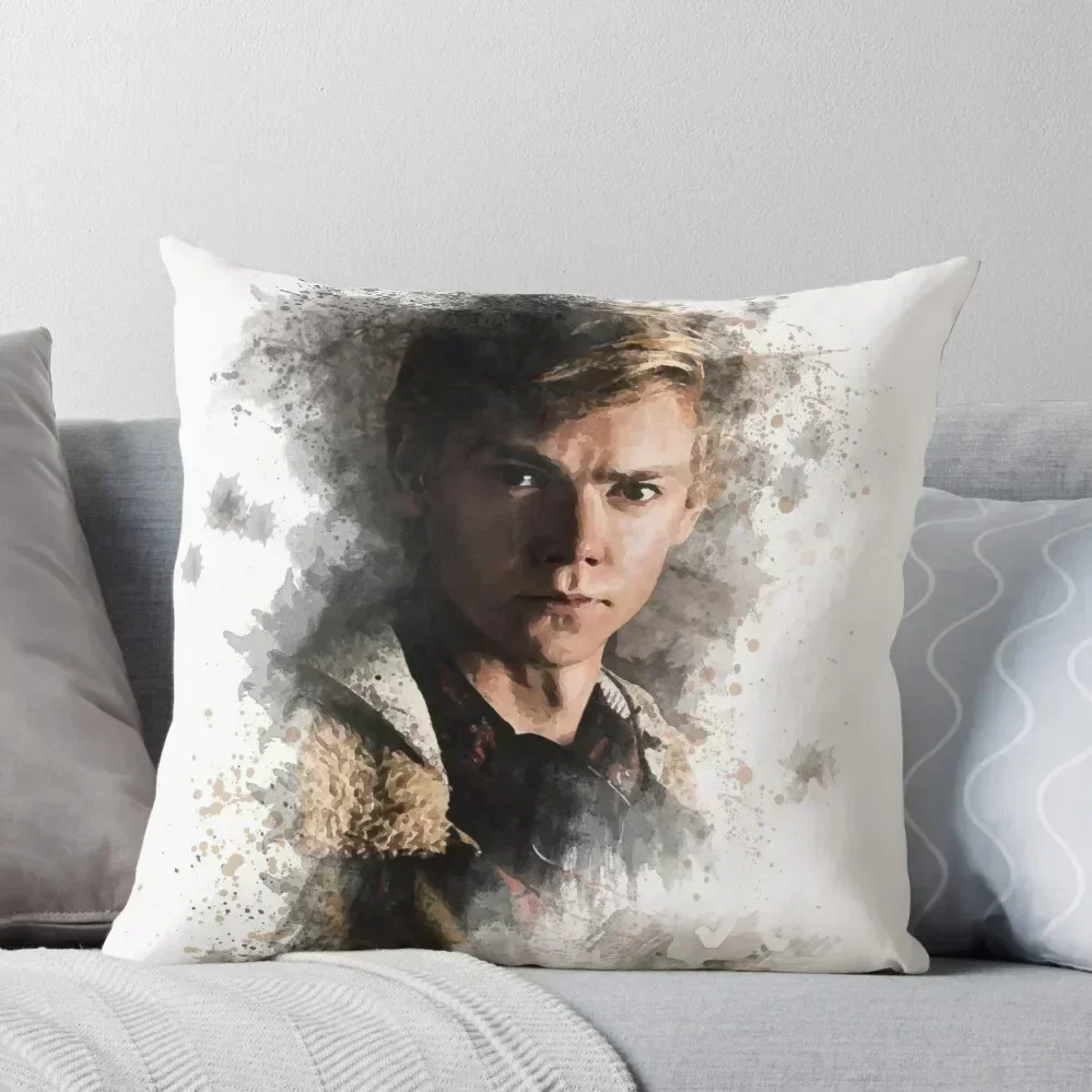 

Newt - Maze Runner: Death Cure Painting Design Color Throw Pillow christmas pillowcases home decor items pillow