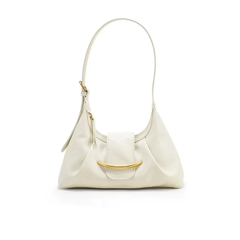 

New Women Spring Fashion Cowhide Tote Bag Luxury Underarm Shoulder Crossbody Bag Versatile Daily Casual Handbag