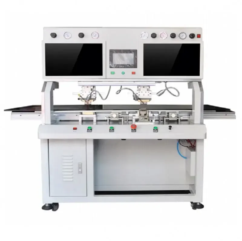 COF Bonding Machine ST-B100DW For Repairing LED LCD Panel TV Pulse Heat Press TAB FPC Double Head Machinery Equipment