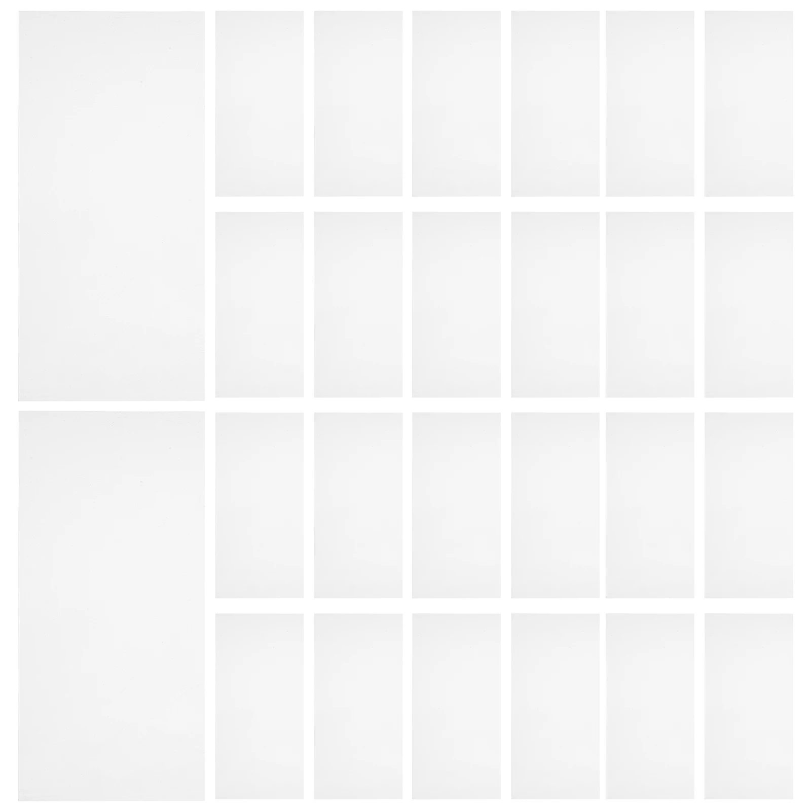 50Pcs Banknotes Storage Pouches Thickened Clear Protective Bag for Dollar Bill Collection Commemorative Notes Coin Collector