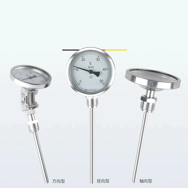 Cheap Price Industrial Digital Temperature Stainless Steel Bimetallic Thermometer