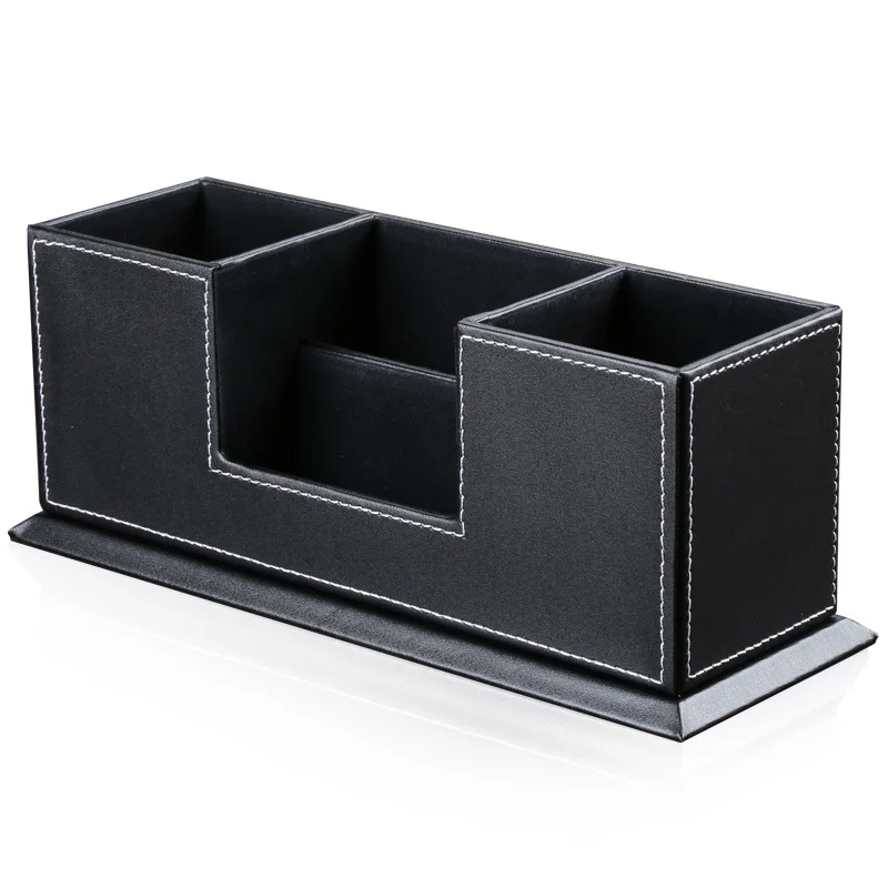 1Pc Desktop Pen Holder Stationery Holder Pencil Cosmetics Organizer for Desk Office School Storage Case Accessories