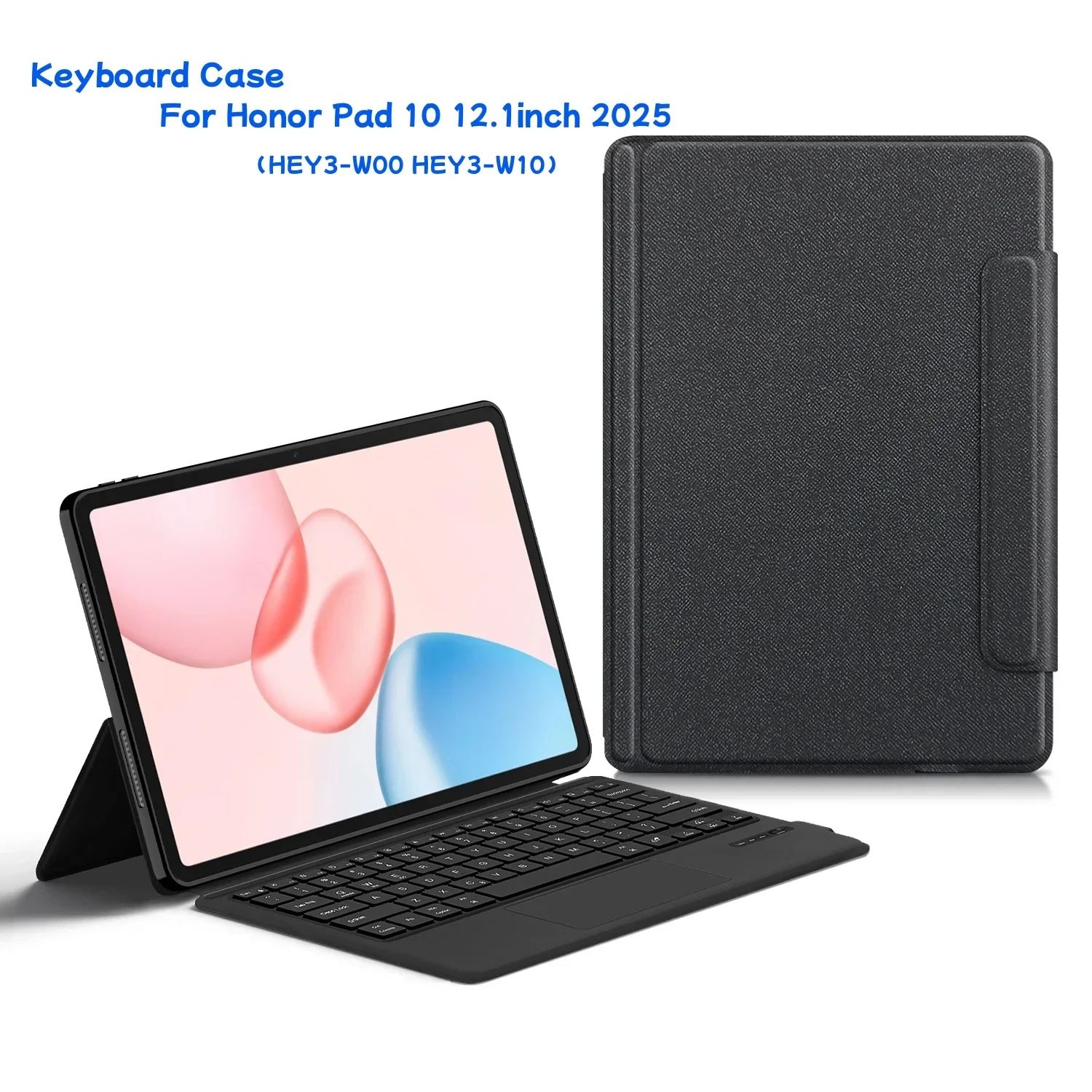 Keyboard Case For Huawei HONOR Pad 10  12.1 inch 2025 HEY3-W00 HEY3-W10 Wireless TouchPad Keyboard Protective Tablet Case Cover