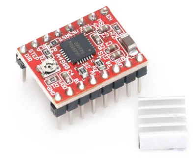 3D Printer Parts StepStick A4988 DRV8825 Stepper Motor Driver With Heat sink Carrier