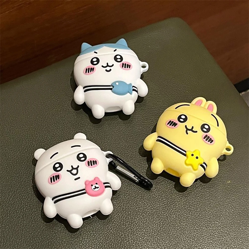 

Аниме Kawaii C-Chiawas Usagi Hachi Mouse Rabbit Cat Airpods защитный чехол для Airpods1 2 3 Pro Pro2 Cute Girls Studnts чехол