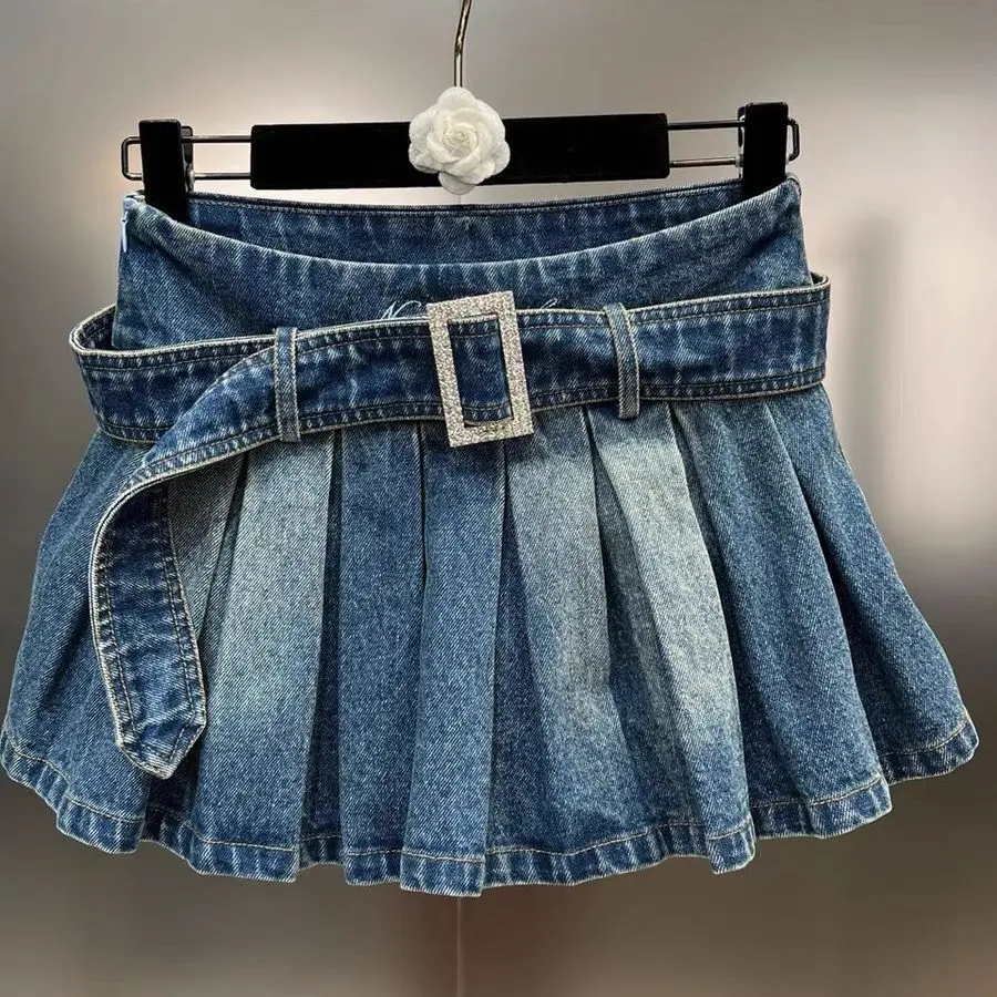 2023 Autumn Girls Fashion Jeans Denim Skirt