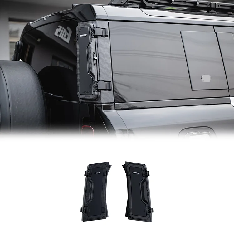 Plumb 2020+ accessories Aluminum Multifunctional side expansion toolbox for Land Rover Defender L663 110 90