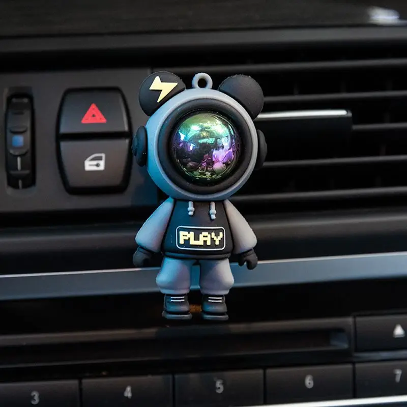 Car Air Outlet Perfume Cartoon Astronaut Air Conditioning Air Fresheners Car Aromatherapy For home room Car Interior Accessories