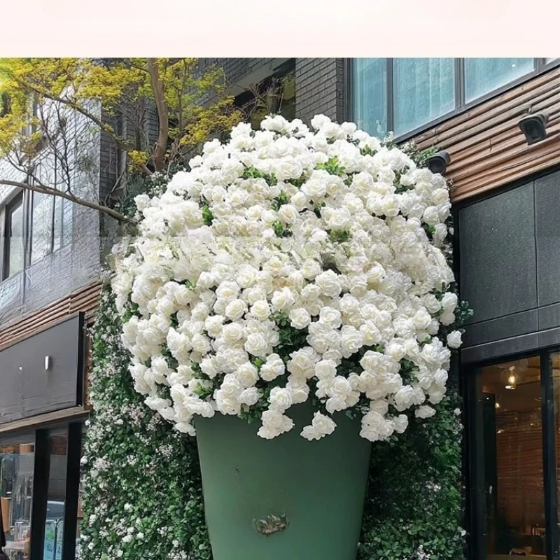 Internet celebrity bakery simulation cream birthday cake seat three-dimensional door clock in ornament