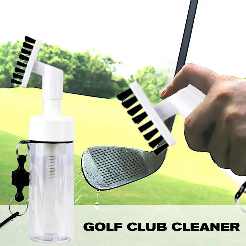 Golf Club Cleaner Brush Golf Club Cleaning Brush Water Sprayer Golf Club Brush Golf Brush Tool Groove Cleaner Golf Club Scrub