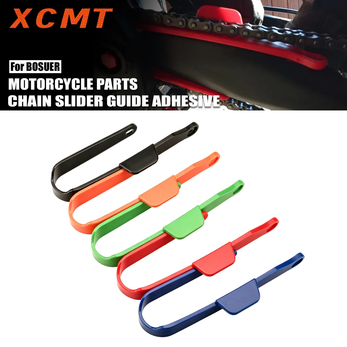 Motorcycle Chain Slider Rear Swingarm Protection Cover Chain Protector For Bosuer BSE KAYO 110-160 CRF 50 70 110 TTR110 KLX110
