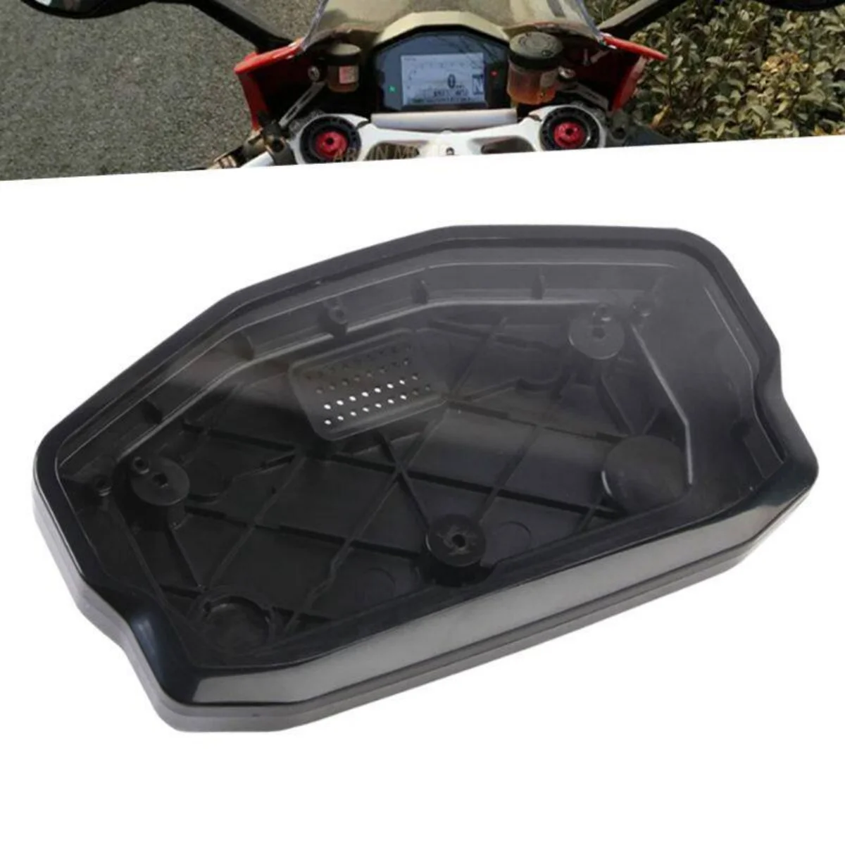 Dashboard Instrument Cluster Cover Shell for Ducati Panigale 899 959 1199 1198 1299 – Odometer Speedometer Meter Housing Case