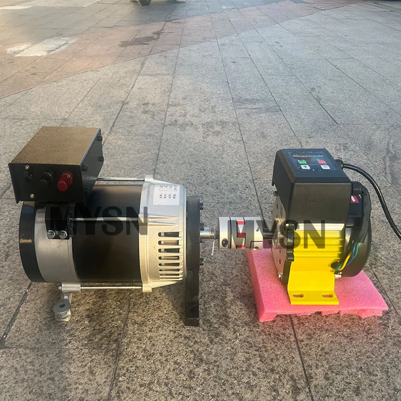 Energy Saving 30KW 20KW Permanent Magnet Generator 220V Alternator Portable Generator Set With Remote Control DC Motor Outdoor
