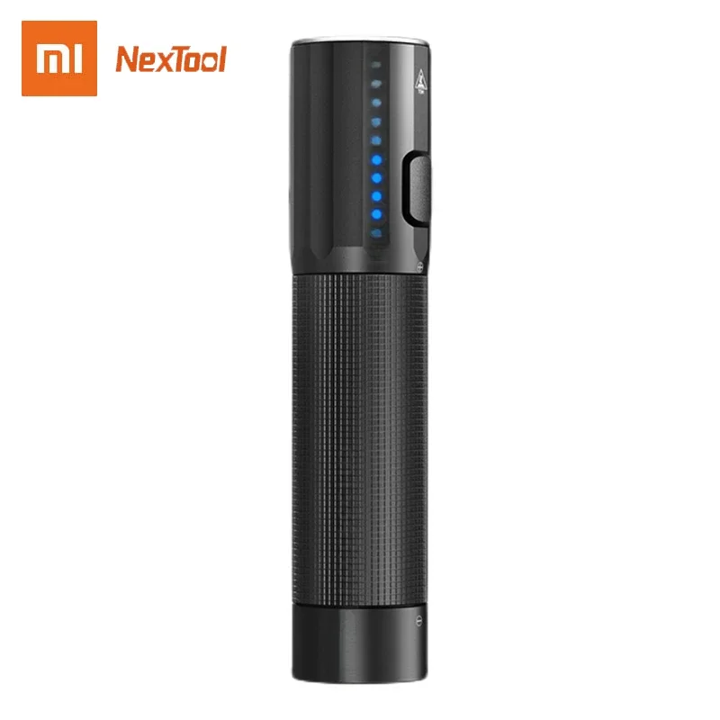 Xiaomi Nextool Powerful Tactical LED Flashlight Portable Emergency Mobile Power Outdoor Flashlight for Adventure Camping Etc