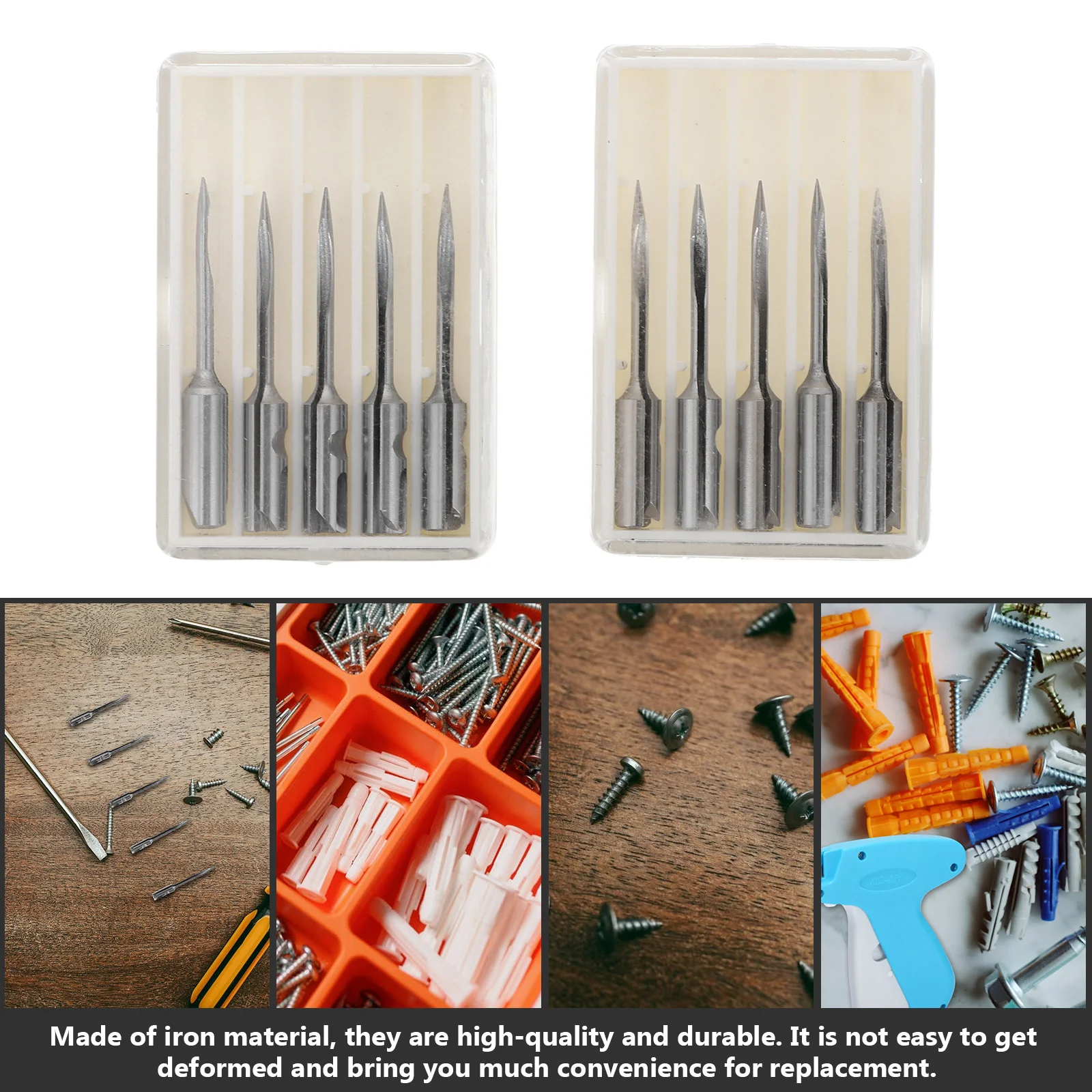 10 Pcs Tag Adhesive Needle Tagger Needles Labels for Tagging Iron Parts Clothing Pricing Tool Accessories Replacing Metal