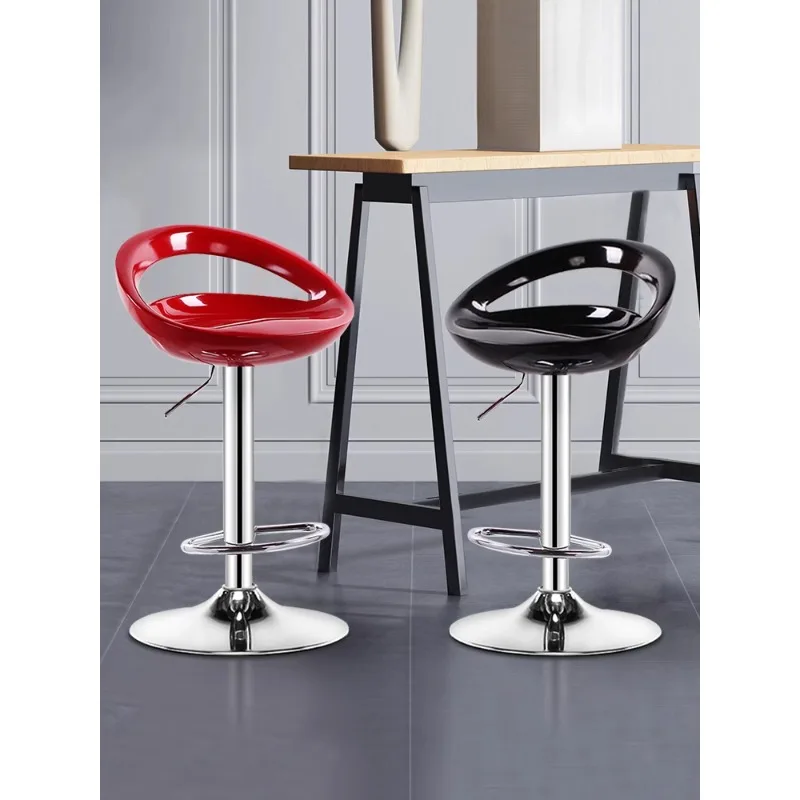 

Барный стул, подъемное кресло, современный простой высокий домашний барный стул, передний стол, барный стул, спинка, высокий стул