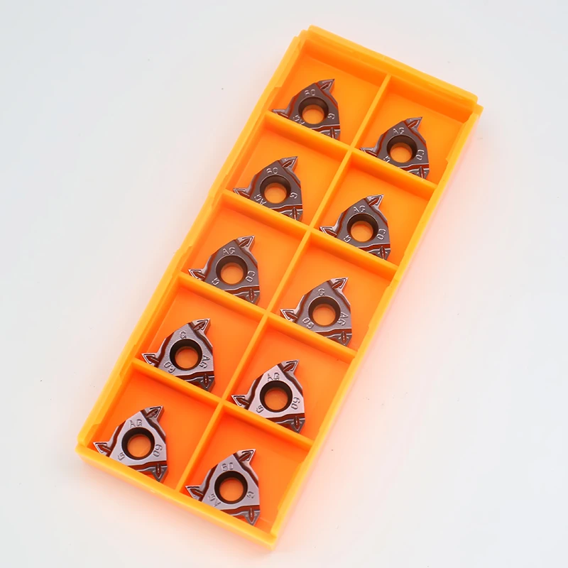 Threading Turning Inserts RT1601G-AG60 1210 Threaded Carbide Cutter Plates For Tool Holder SER1212H16 SER1616H16 SER2020K16