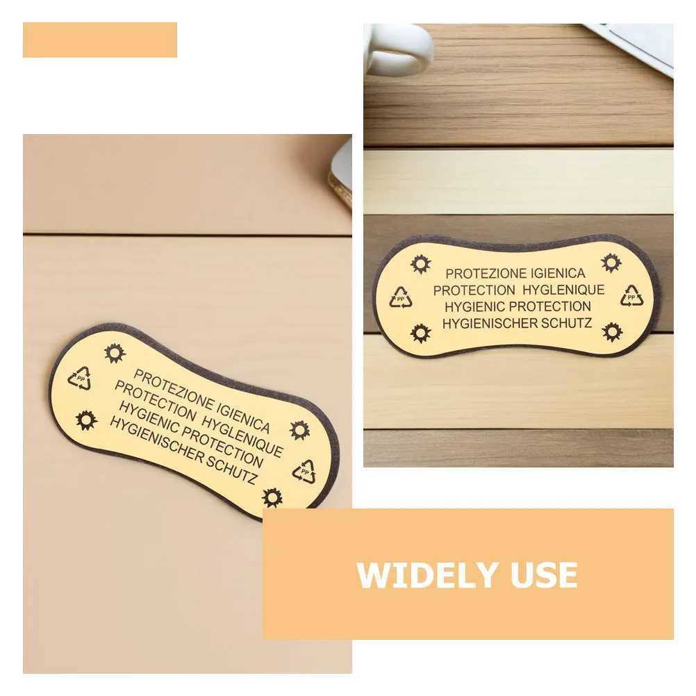 50pcs Swimwear Label Stickers Self-Adhesive Protective Liners For Bathing Suits Lingerie Hygiene Try- Underwear