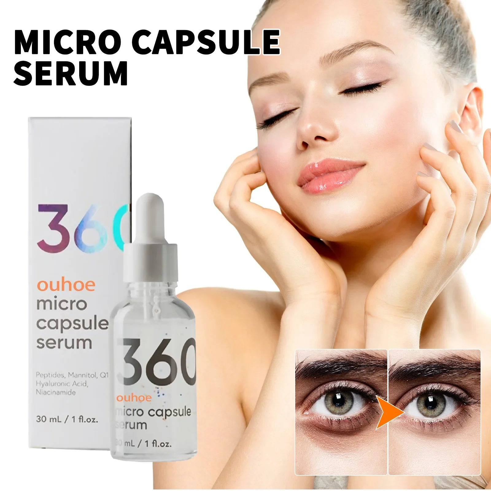 30ml Anti Aging Serum Repair Capsule Essence Firming and Whitening Face Essence with Moisturizing and Anti-Wrinkle Properties