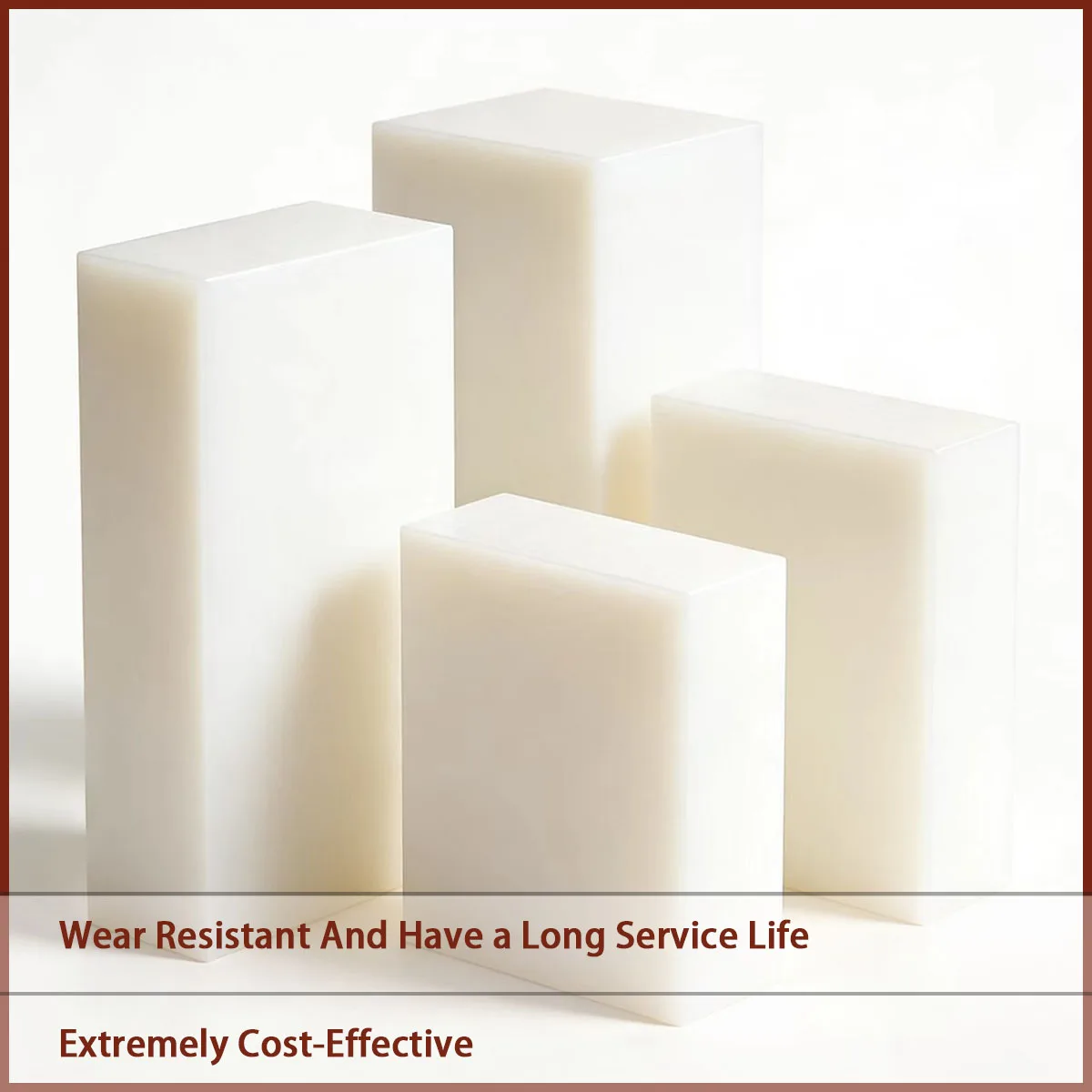 1-30mm thick white polypropylene board is used for chemical anti-corrosion, storage isolation, home decoration fixtures, etc